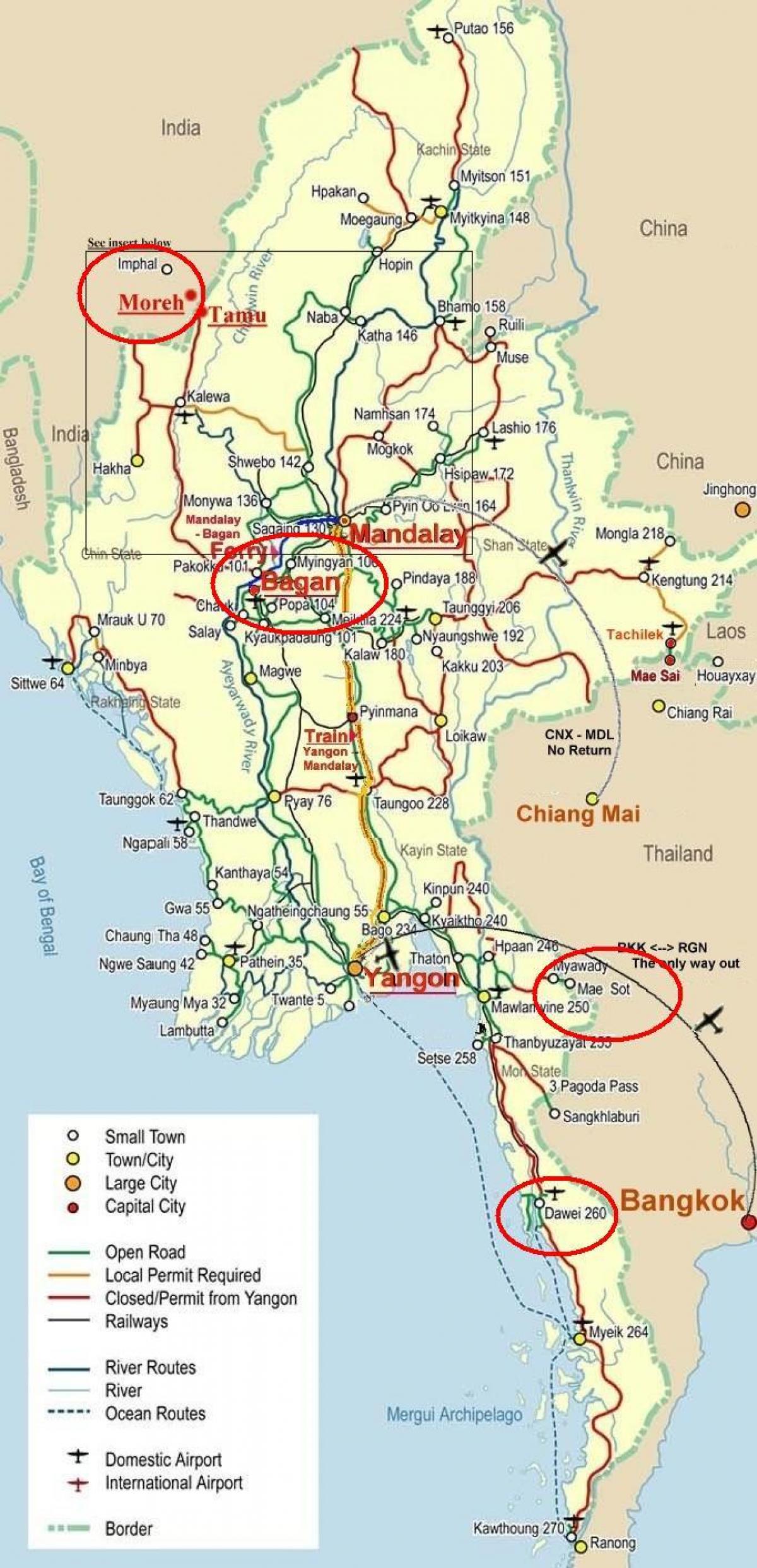 خريطة بانكوك السريع